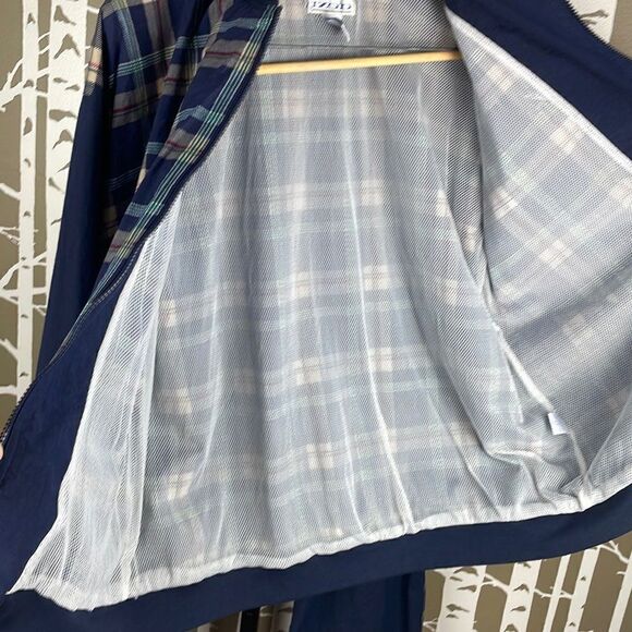 Izod Vtg 90s Plaid Wind Suit 2 Piece Set XL - Picture 6 of 11